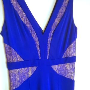 Cobalt Blue Evening Gown